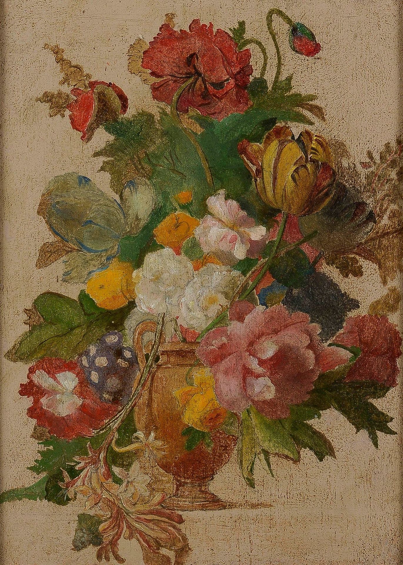 Null 19世纪初的里昂学校

破碎的晚香玉》的复制品，仿照Van Daël的作品

板上油彩

展览/书目：里昂，美术博物馆，《里昂的花》1807-1917&hellip;