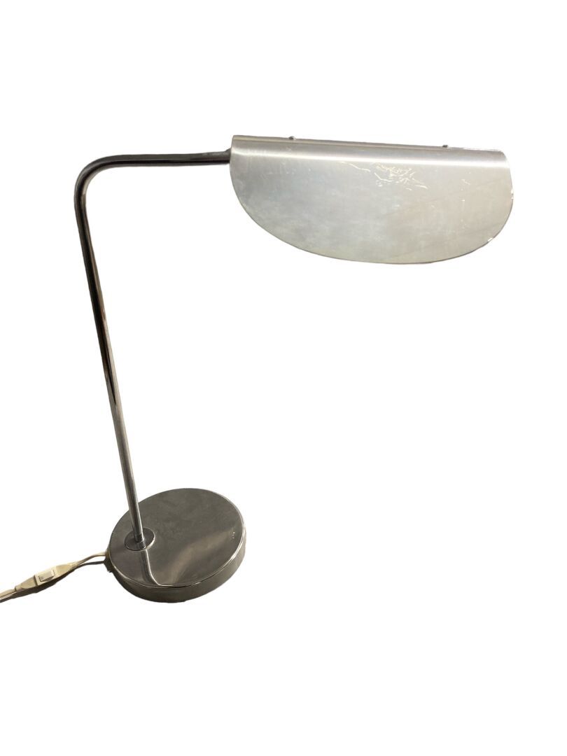 Null BERGBOMS Sweden. Table lamp model Scanlight, in chromed metal with adjustab&hellip;