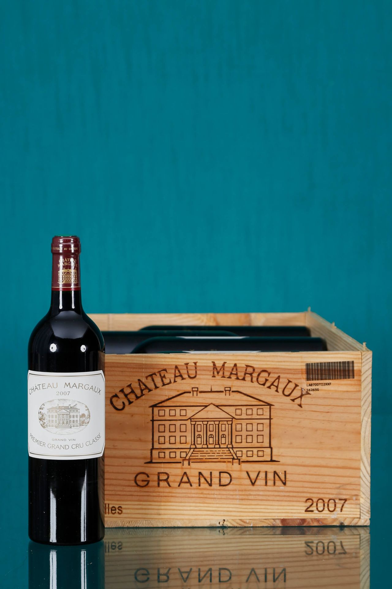 Château Margaux, 1er Grand cru classé 12 bouteilles 2007 Caisse bois d’origine  &hellip;