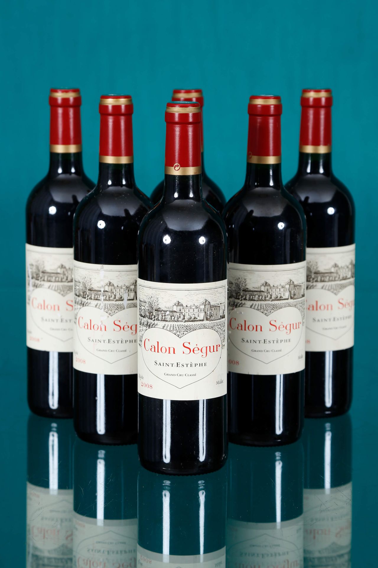 Château Calon-Ségur, 3e Grand Cru Classé, Saint-Estèphe 6 bouteilles 2008   Prov&hellip;