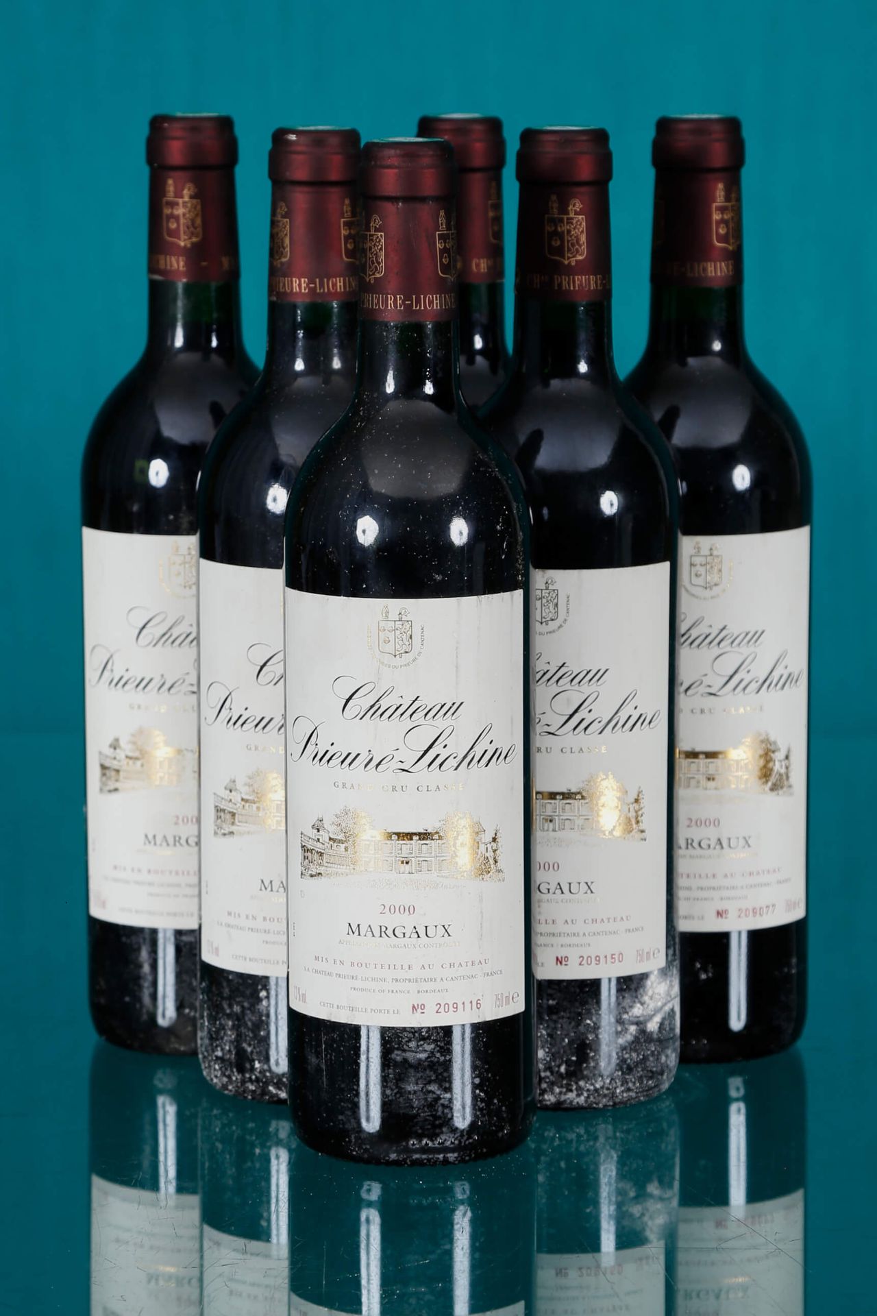 Château Prieuré Lichine, 4e Grand Cru Classé, Margaux 6 bouteilles 2000   Proven&hellip;