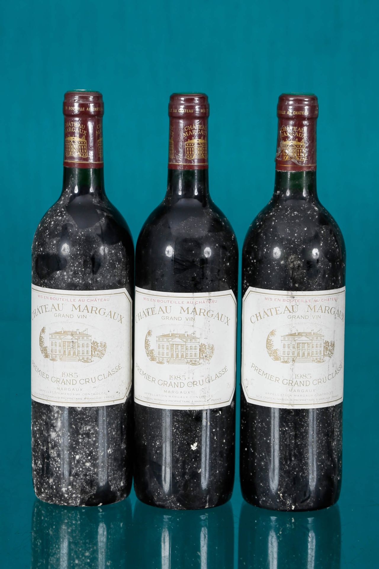 Château Margaux, 1er Grand cru classé 3 bouteilles 1985   Provenance : > Prestig&hellip;