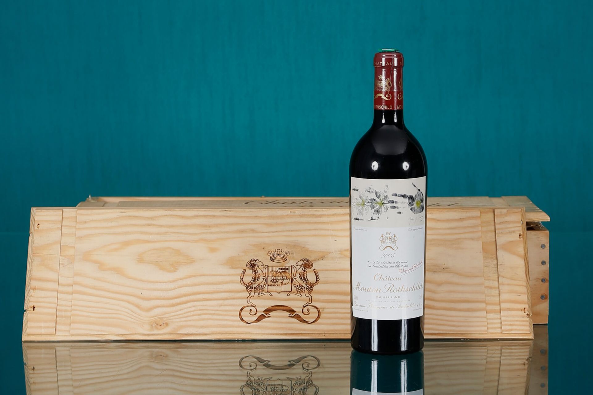 Château Mouton Rothschild, 1er Grand Cru Classé, Pauillac 6 bouteilles 2005 Cais&hellip;