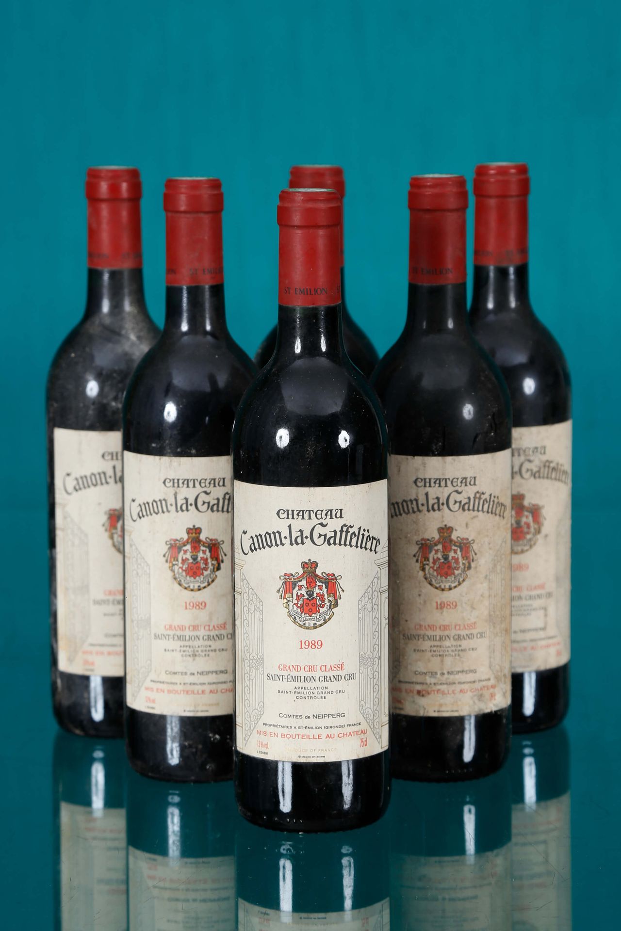 Château Canon la Gaffelière, Grand Cru Classé, Saint-Émilion 6 bouteilles 1989  &hellip;