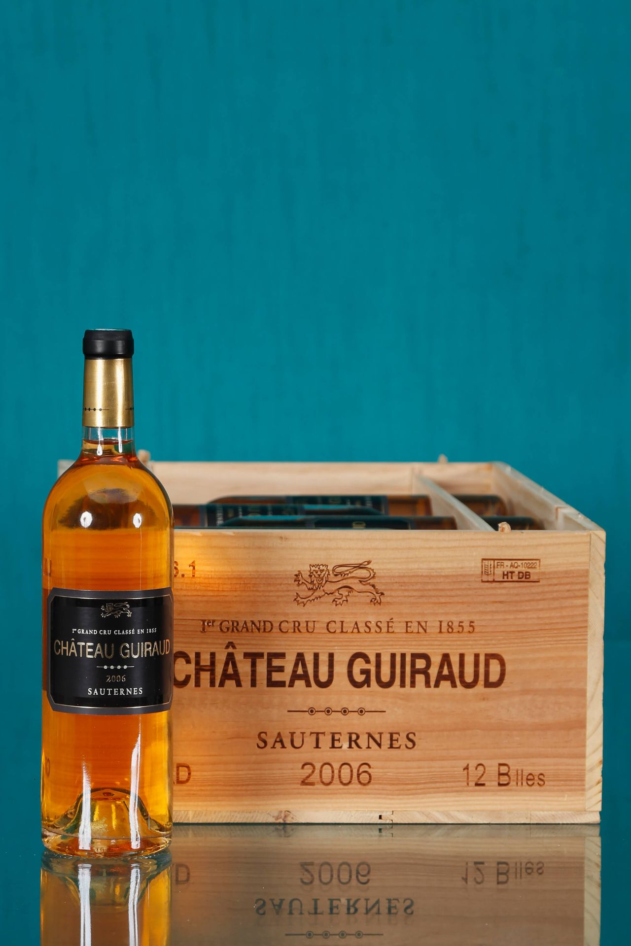 Château Guiraud, Sauternes 12 bouteilles 2006 Caisse bois d’origine  Provenance &hellip;