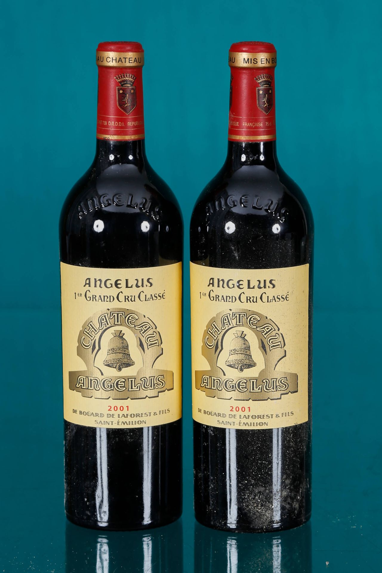 Château Angélus, Grand Cru Classé A, Saint-Émilion 2 bouteilles 2001   Provenanc&hellip;