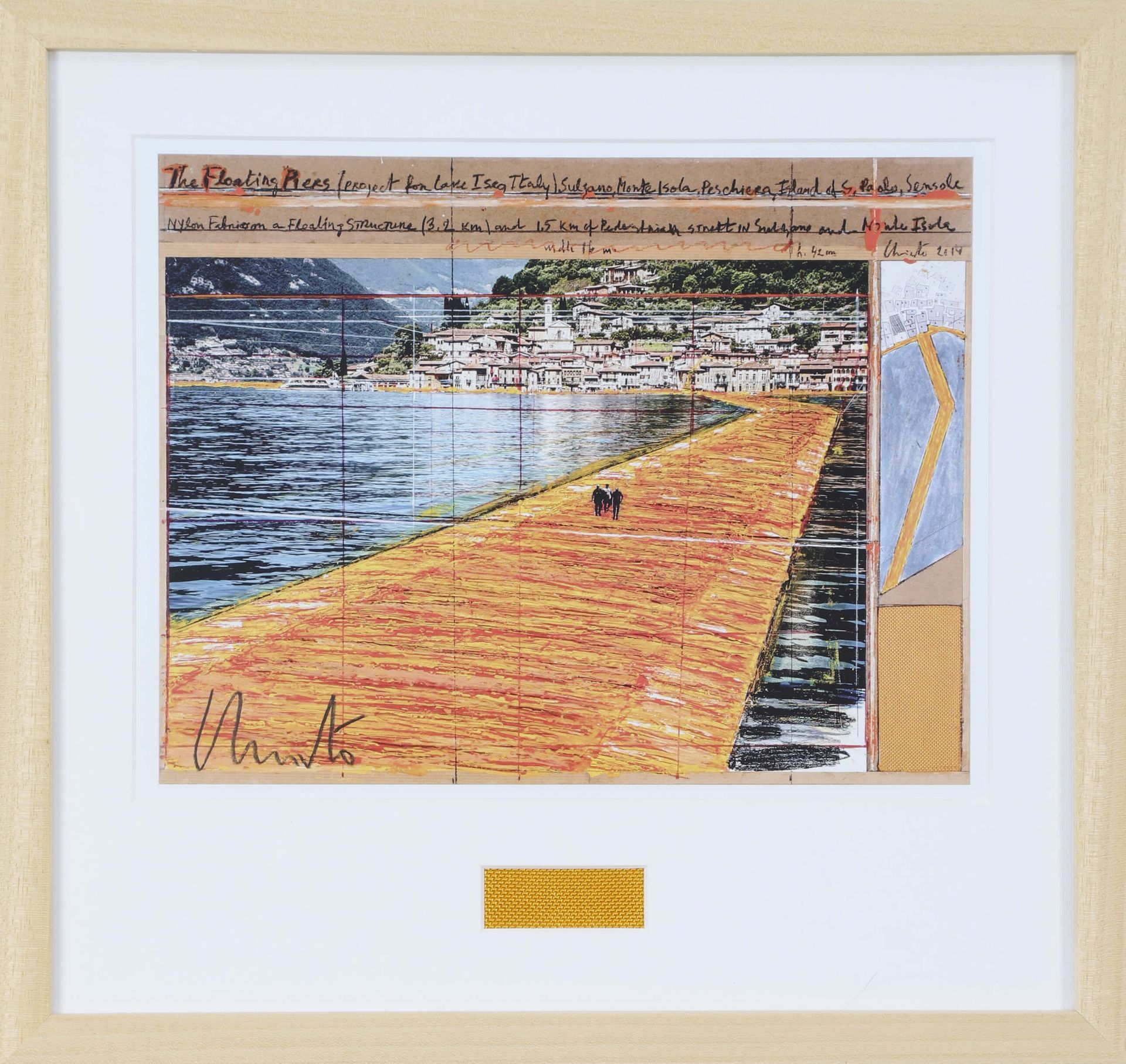 Christo (1935-2010) & Jeanne-Claude (1935-2009) Floating Piers, Italy [2 works] &hellip;