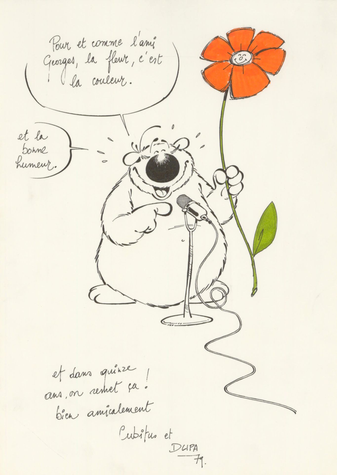 Null 4 dessins originaux en hommage à Georges Pradez 1979 > Hermann (né en 1938)&hellip;