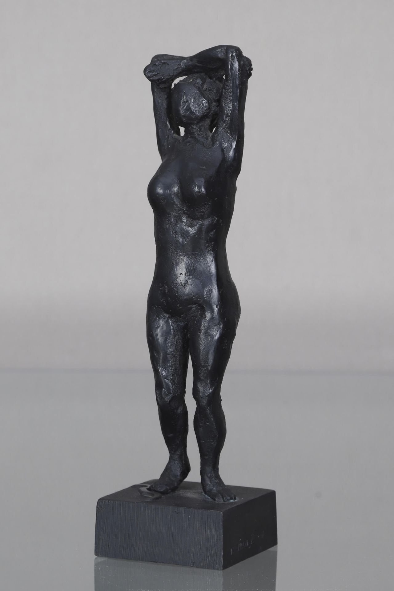 Paul Guiramand (1926-2007) Archères III 1990 Bronze mit brauner Patina, signiert&hellip;