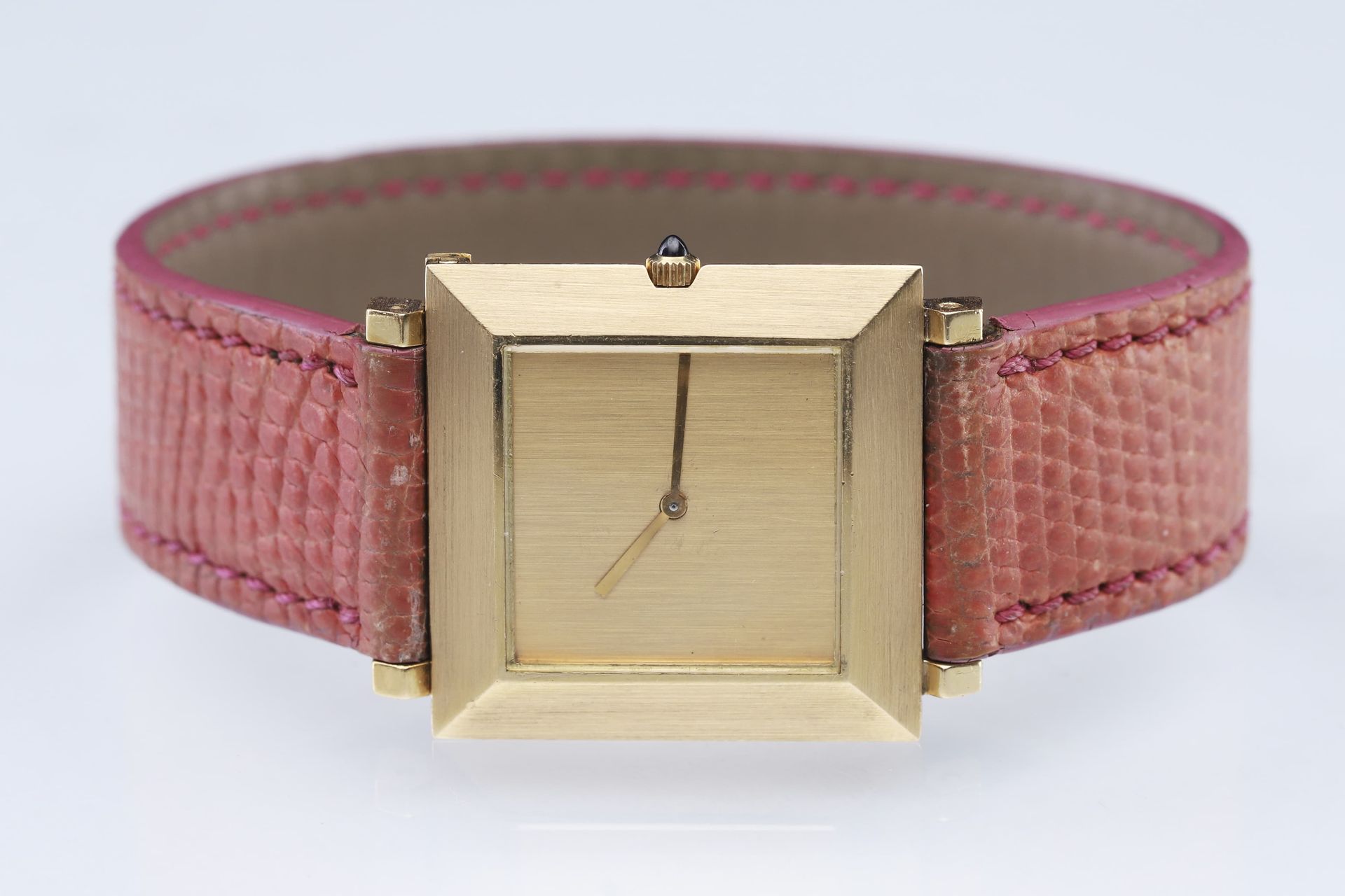 Boucheron Reloj de pulsera Caja de oro amarillo de 18 K (750‰) con fondo dorado,&hellip;