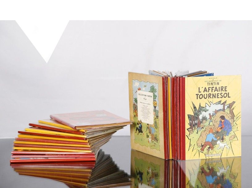HERGÉ (1907-1983) Albums de Tintin

Collection de 20 éditions originales en coul&hellip;