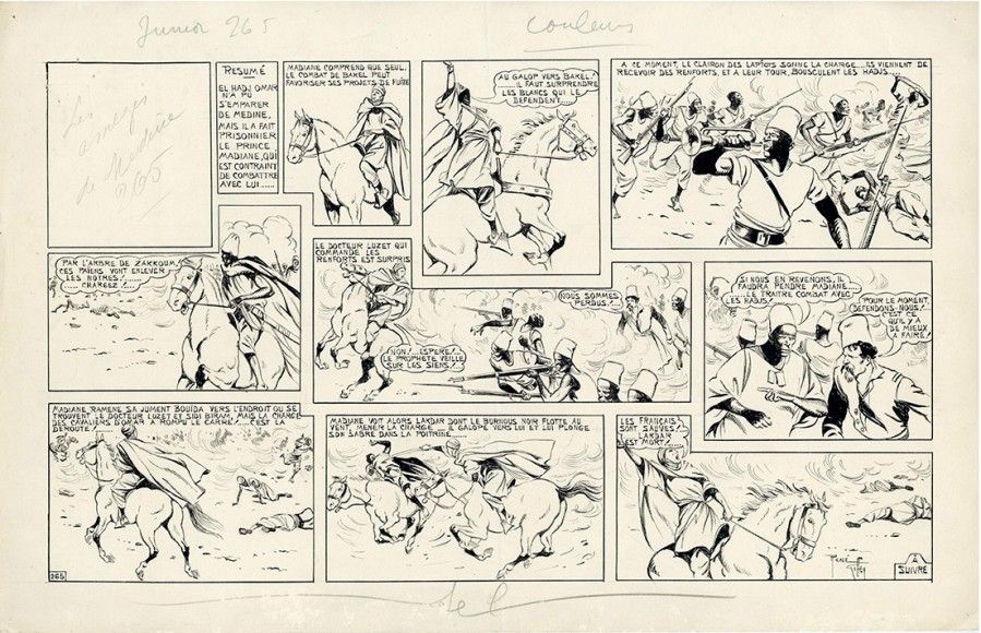 René GIFFEY (1884-1965) Les Assiégés de Médine, publié dans Junior, planche 265
&hellip;