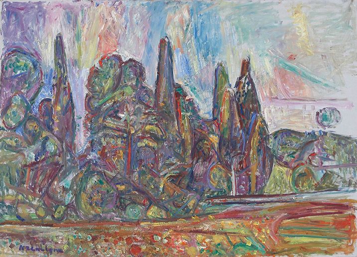 Pinchus KREMEGNE (1890-1981) Paysage de Cérès



Huile sur toile signée en bas à&hellip;