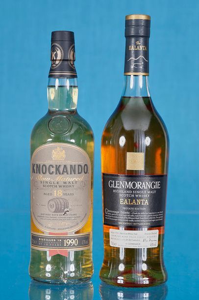 Whisky 2 bouteilles



> Ealanta 1993 Vintage 

> Knockando 1990 18 ans d’âge