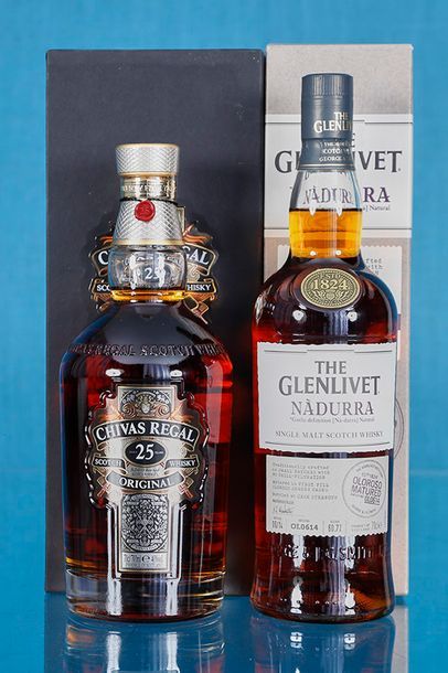 Whisky 2 bouteilles



> The Glenlivet Nadurra en coffret 

> Chivas 25 years en&hellip;