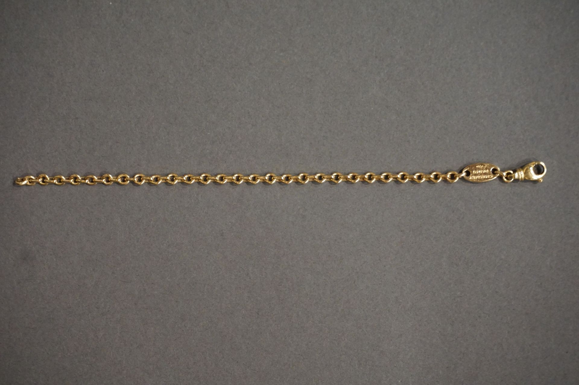 CHAUMET CHAUMET: Armband mit Goldkette (9,8 g)