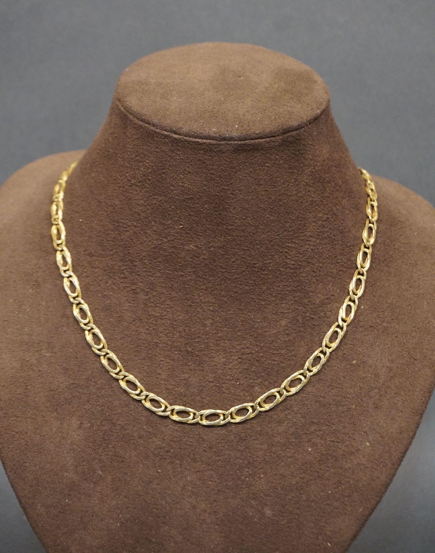 Chaine - collier Catena grande - collana - collana lunga in oro (47grs), (L: 80 &hellip;