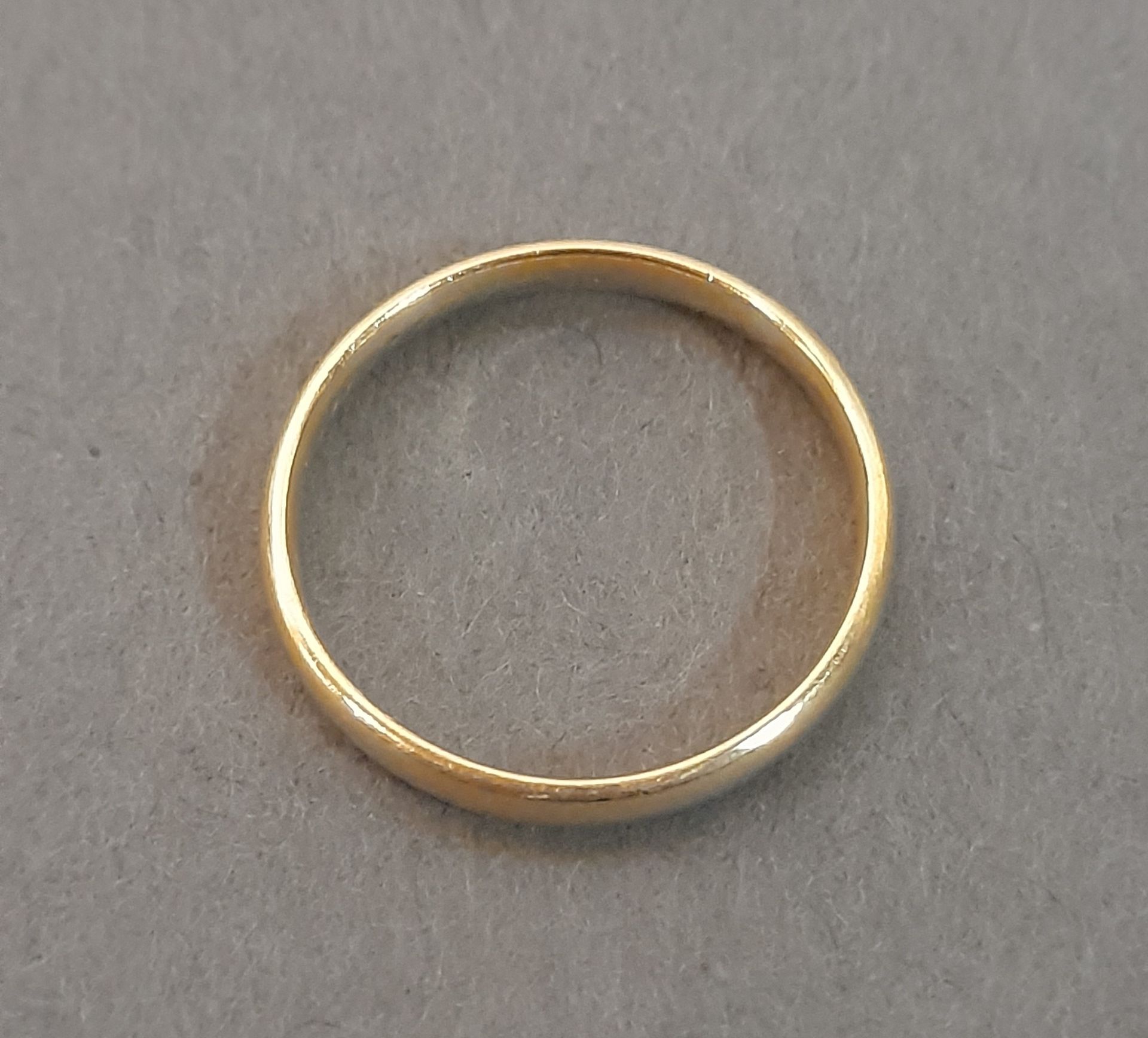 Alliance 黄金结婚戒指（2.5克）（手指尺寸：56）。