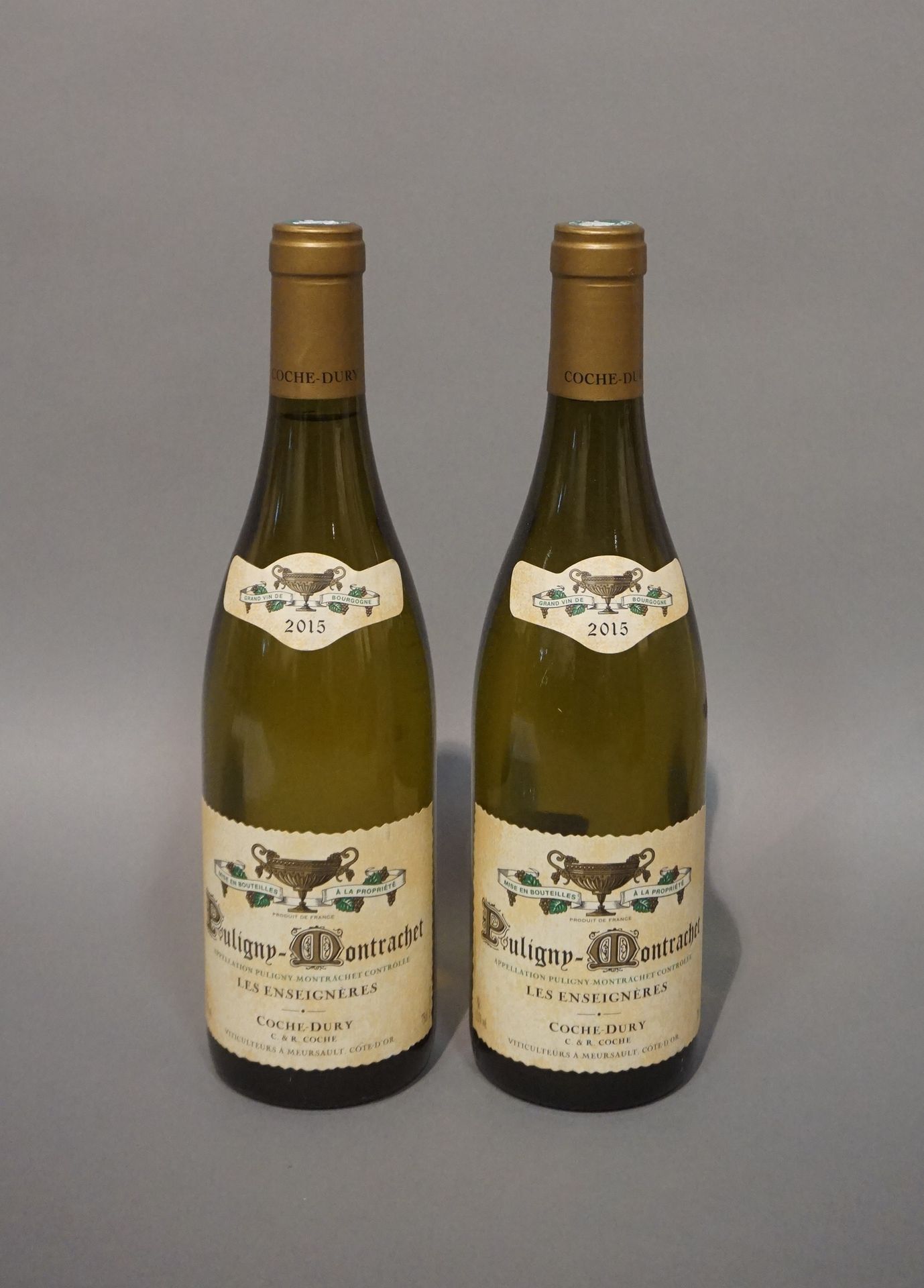 Null 2 bottles PULIGNY-MONTRACHET "Les Enseignères", Coche-Dury 2015