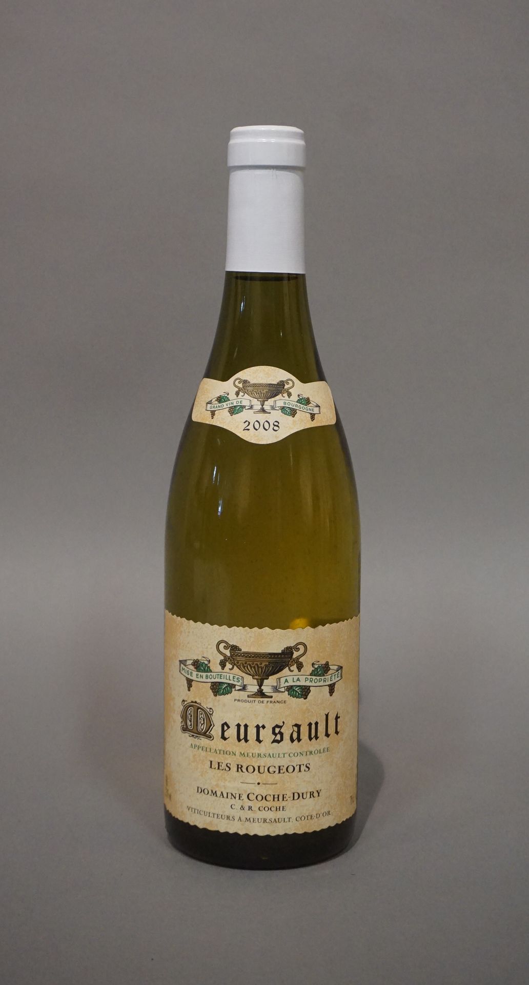 Null 1 Flasche MEURSAULT "Les Rougeots", Domaine Coche-Dury 2008