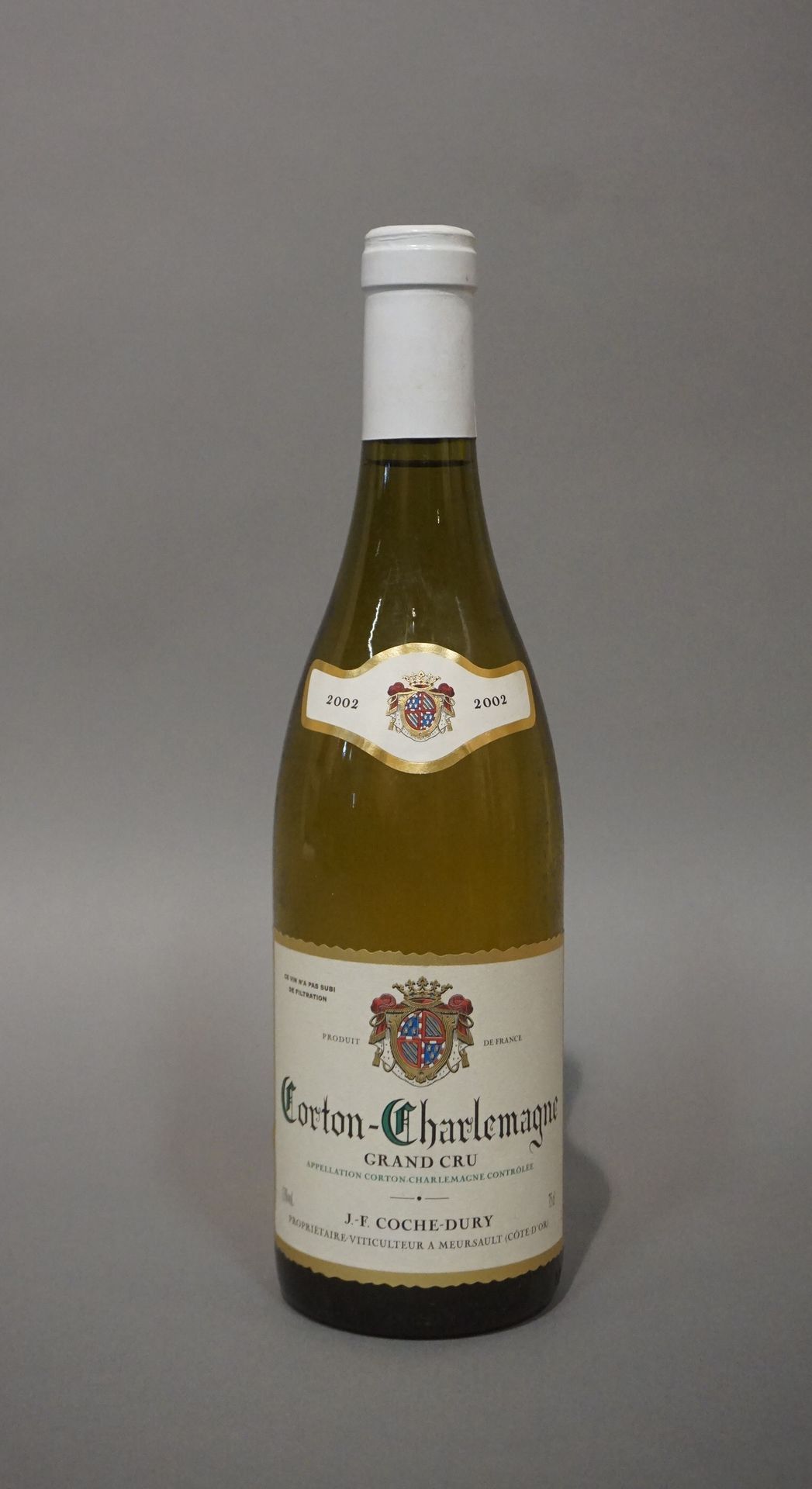 Null 1 bottle CORTON CHARLEMAGNE, JF Coche-Dury 2002