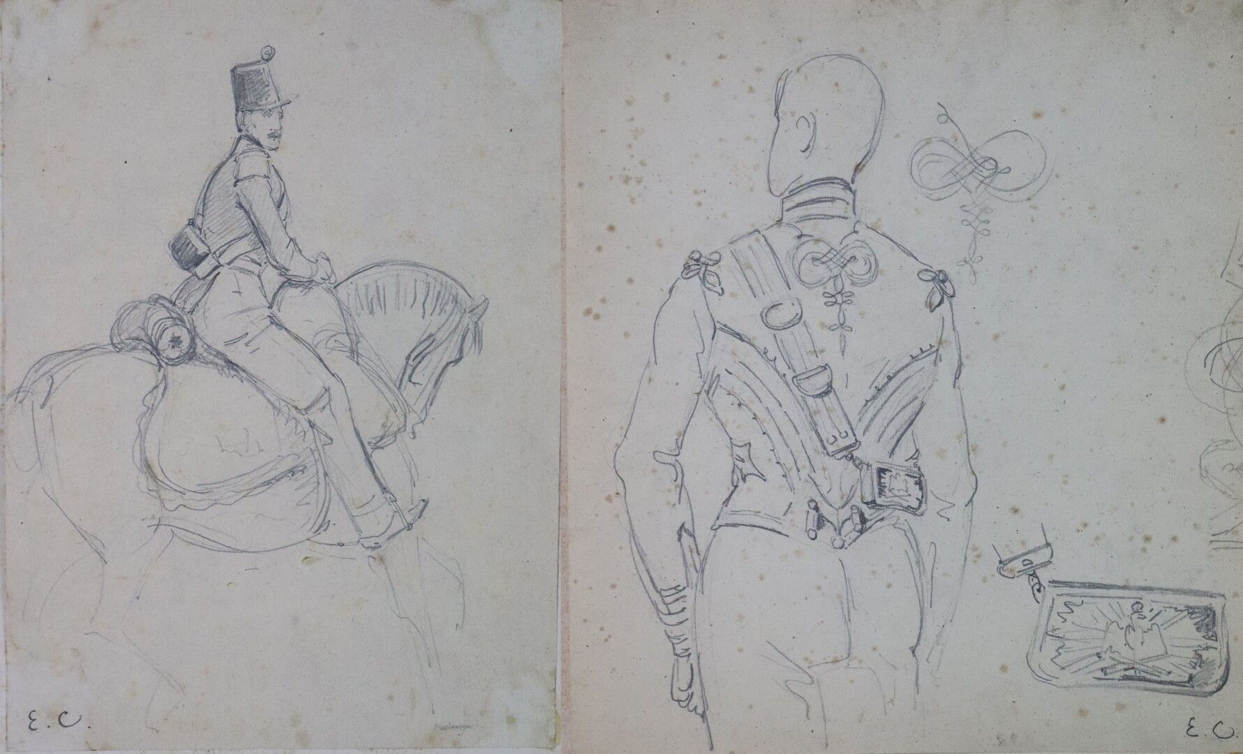 Null Louis Eugène CHARPENTIER (1811-1890).

Studie über Soldaten.

Treffen von z&hellip;