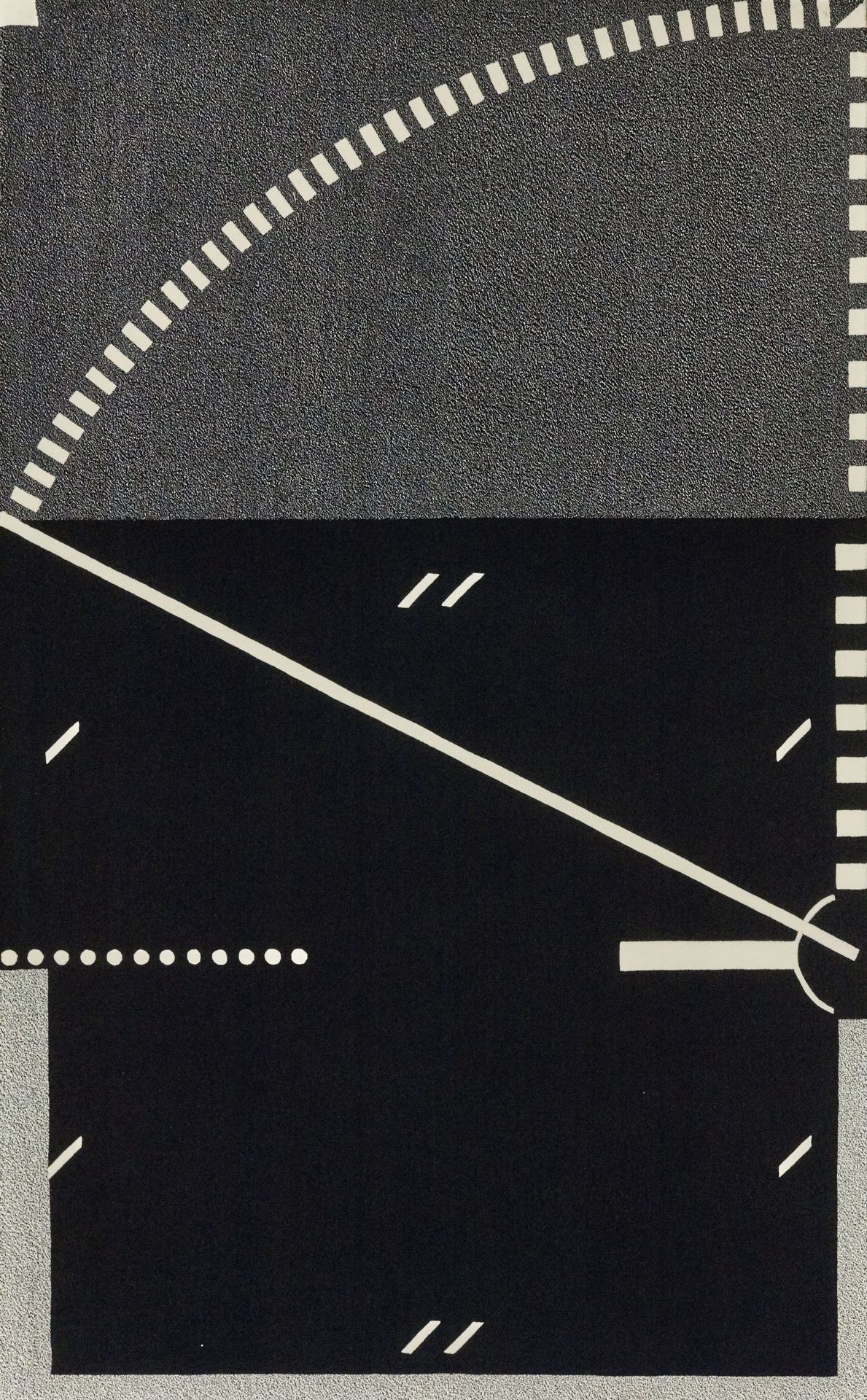 Null 菲利普-斯塔克（生于1949年）。
地毯型号Golden Number - 1985。
手工制作的簇绒羊毛。
Elisée Editions（设计大师&hellip;