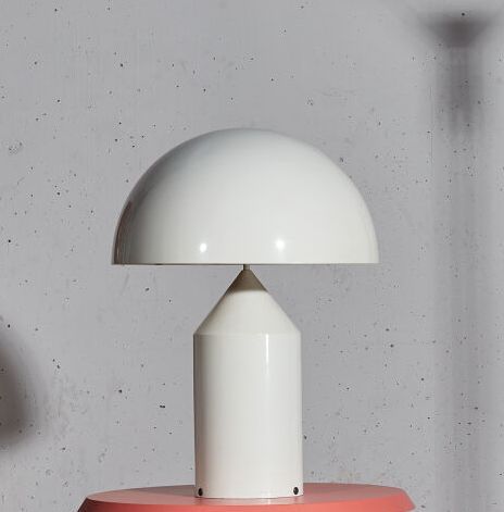 Null Vico MAGISTRETTI (1920-2006).
Atollo-Lampe - Modell entworfen 1977.
Weiß la&hellip;