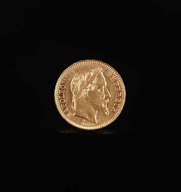 Null Pièce de 20 francs Or Napoléon III.
1862 A.
6.45 grammes