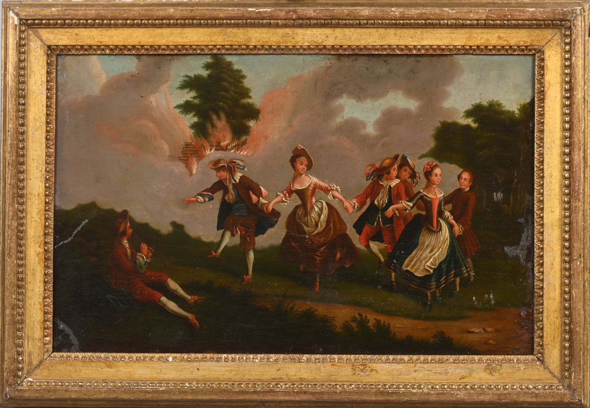 Null Scuola francese del XIX secolo, nello stile di Nicolas LANCRET
La danza dei&hellip;