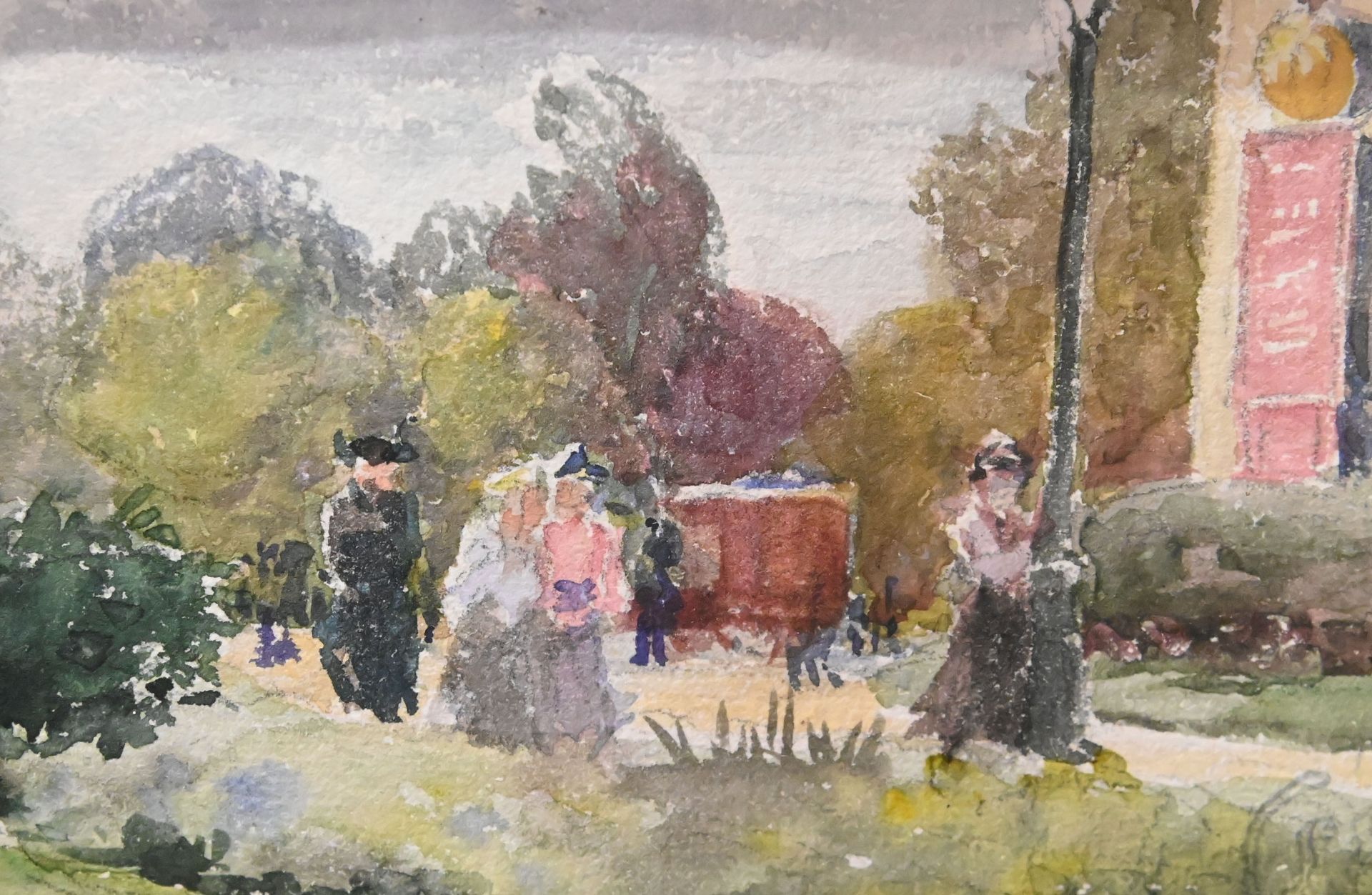 Null Claude Emile SCHUFFENECKER (1851-1934)
Walk in the park
Watercolor bearing &hellip;