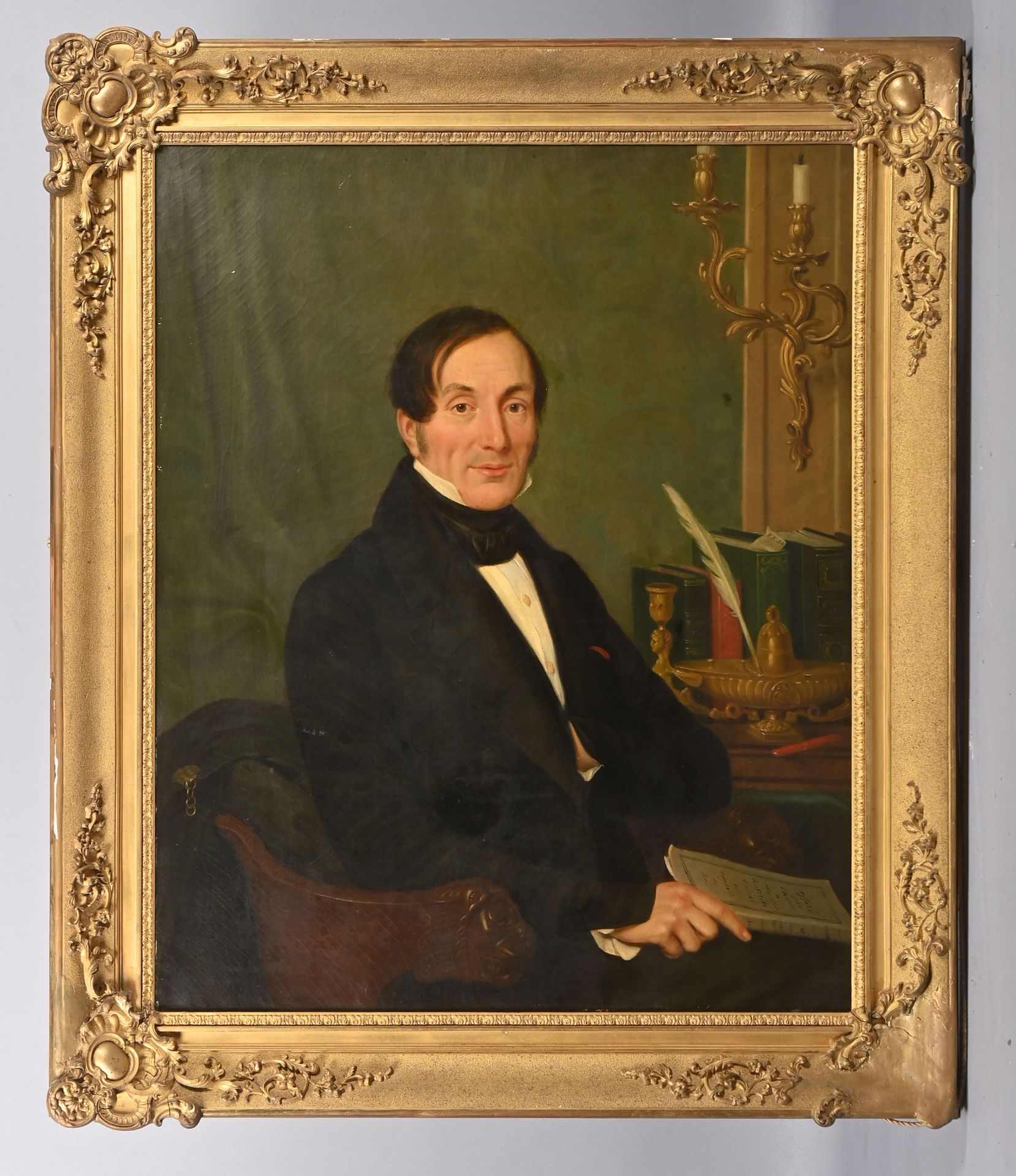 Null Carlo BROSCHET (XIXe)
Portrait de M. Achille Scribe, avocat au Conseil du r&hellip;