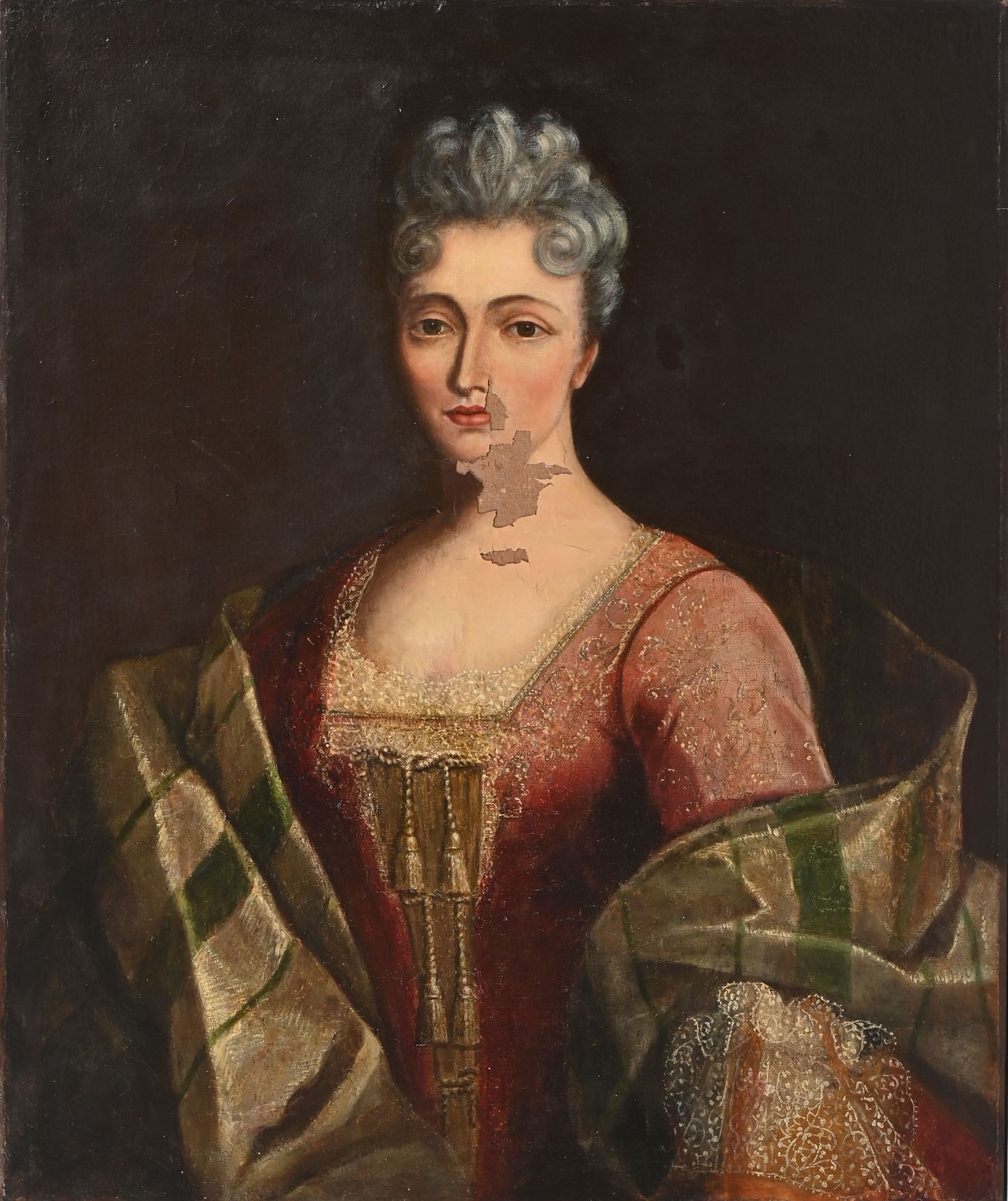 Null Ecole dans le goût du XVIIIe
Portrait de femme de qualité
Huile sur toile (&hellip;