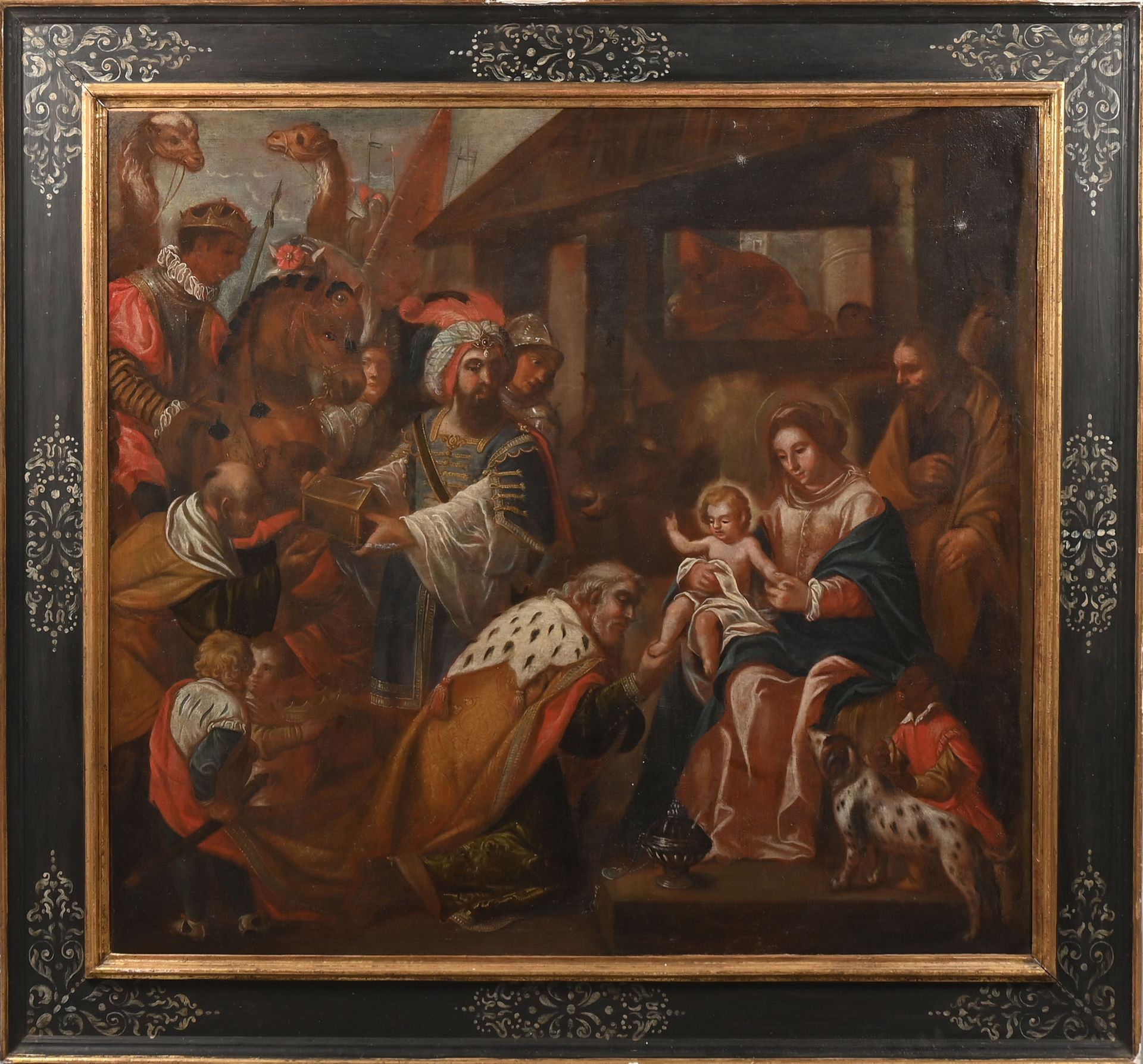 Null Escuela napolitana hacia 1700
La Adoración de los Reyes Magos
Lienzo
101 x &hellip;