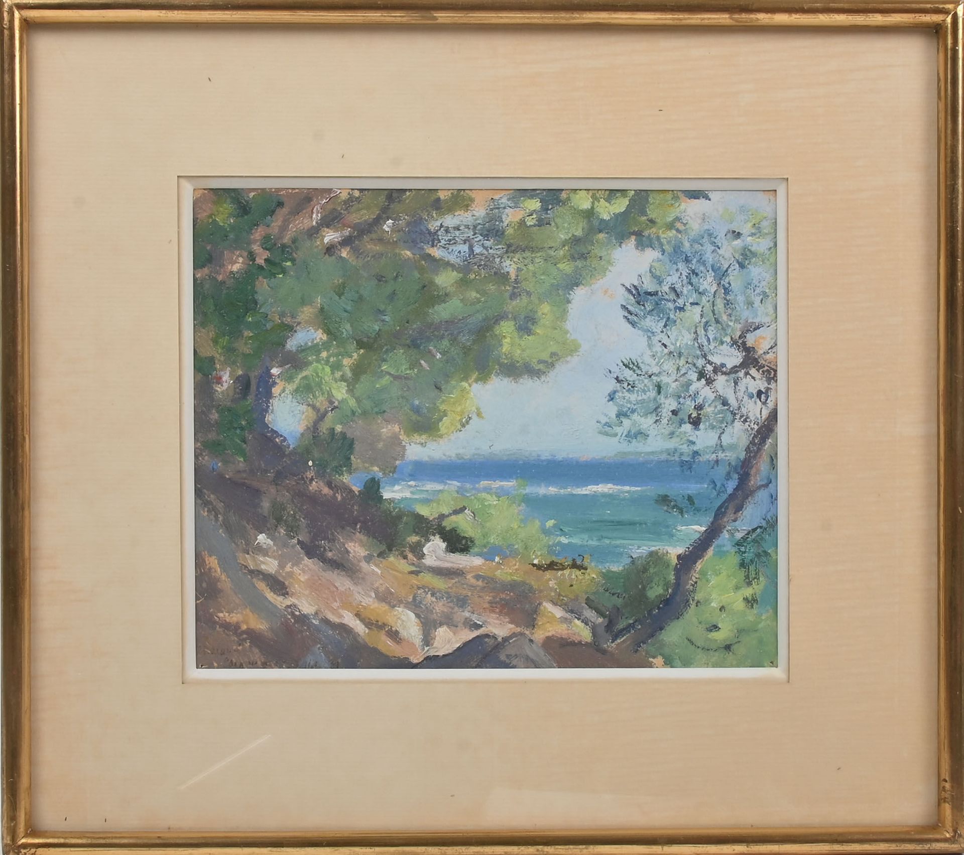 Null Paul CHARAVEL (1877-1961)
Paysages arborés
Deux huiles sur papier 
L'une si&hellip;