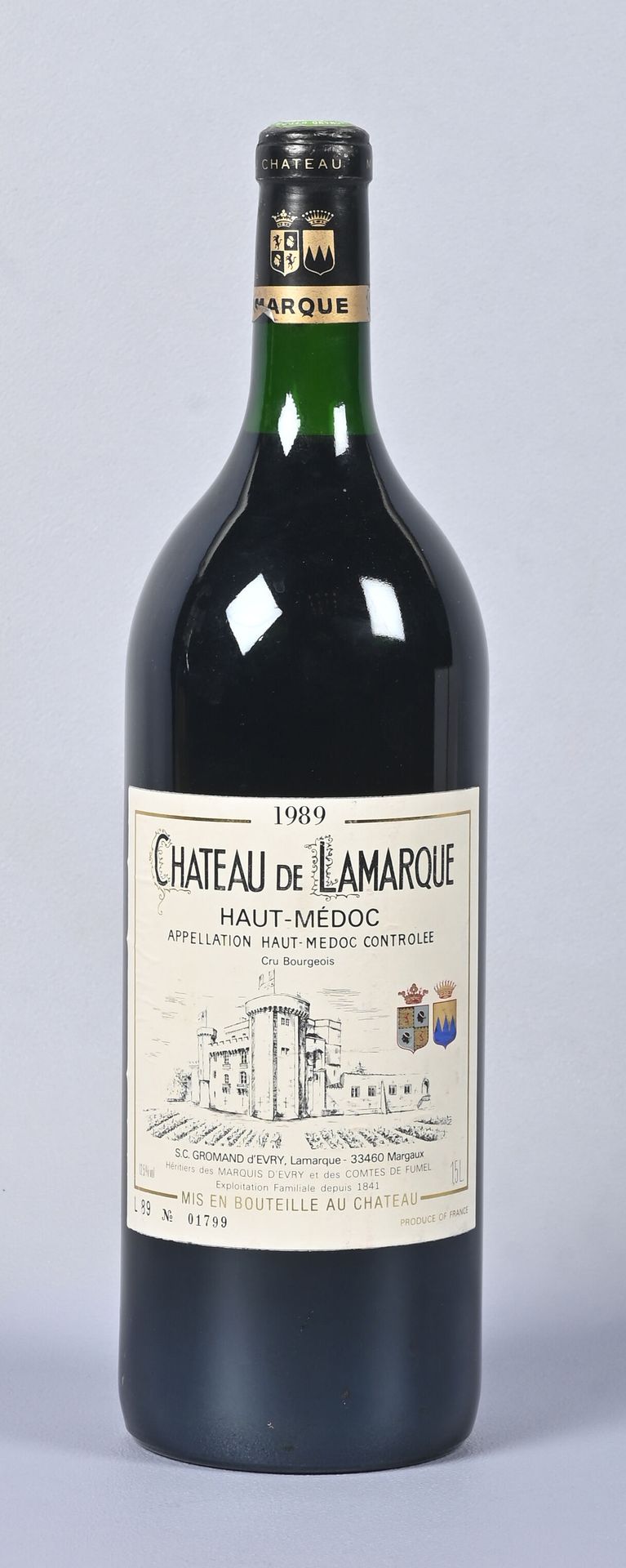 1 magnum, Haut-Médoc, Château de Lamarque, Cru Bourgeois… | Drouot.com