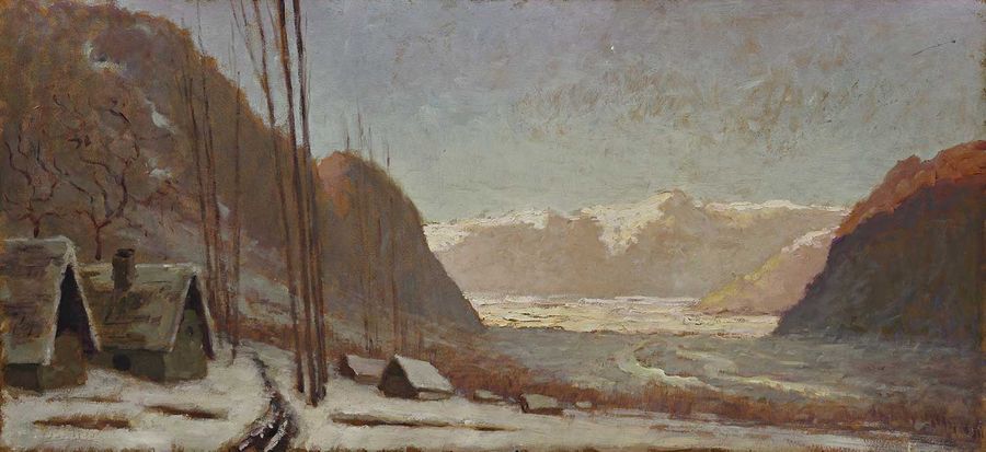 Null Charles BOUTHEON (1877-1949)


Hameau sous la neige en Vanoise.


Huile sur&hellip;