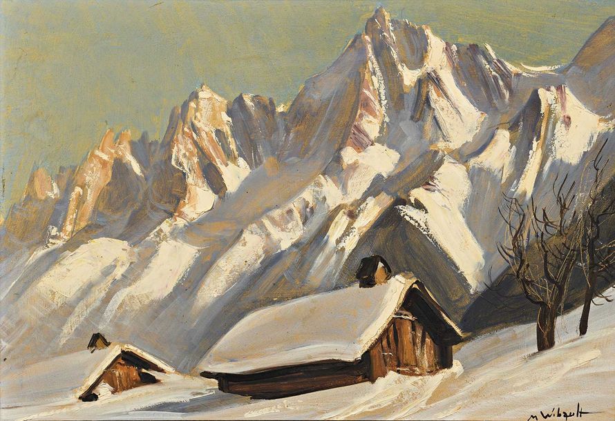 Null Marcel WIBAULT (1904-1998)


Les aiguilles de Chamonix.


Huile sur panneau&hellip;