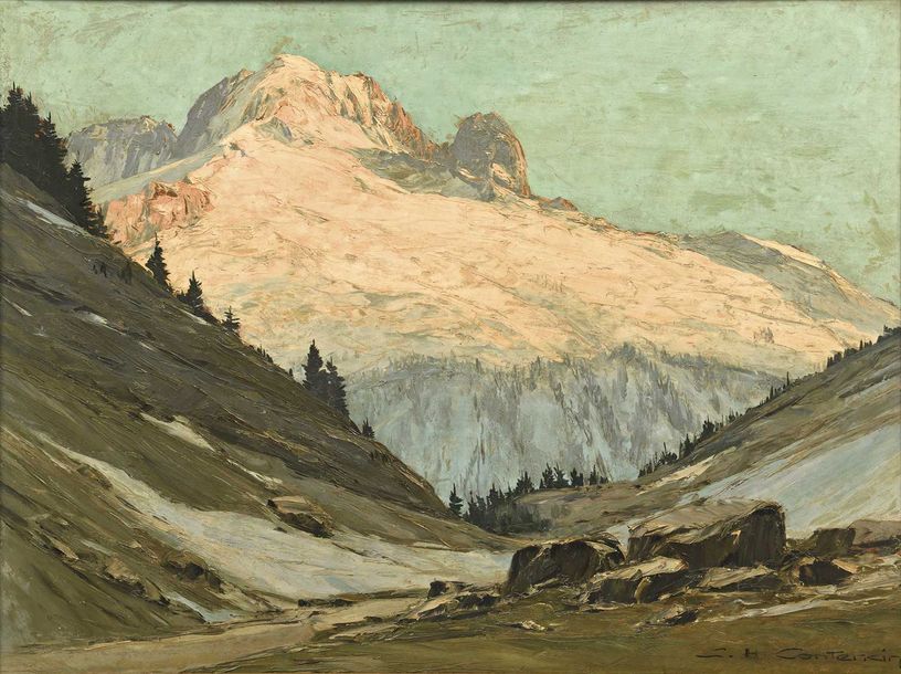Null Charles-Henri CONTENCIN (1898-1955)


 "Le Col des Montets, Evening on the &hellip;