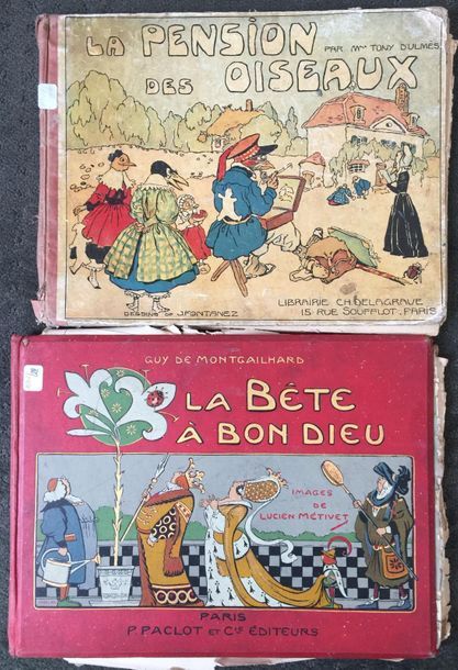 Null Deux livres d'enfant: La pension des oiseaux par Gilles fontanez et la Bête&hellip;