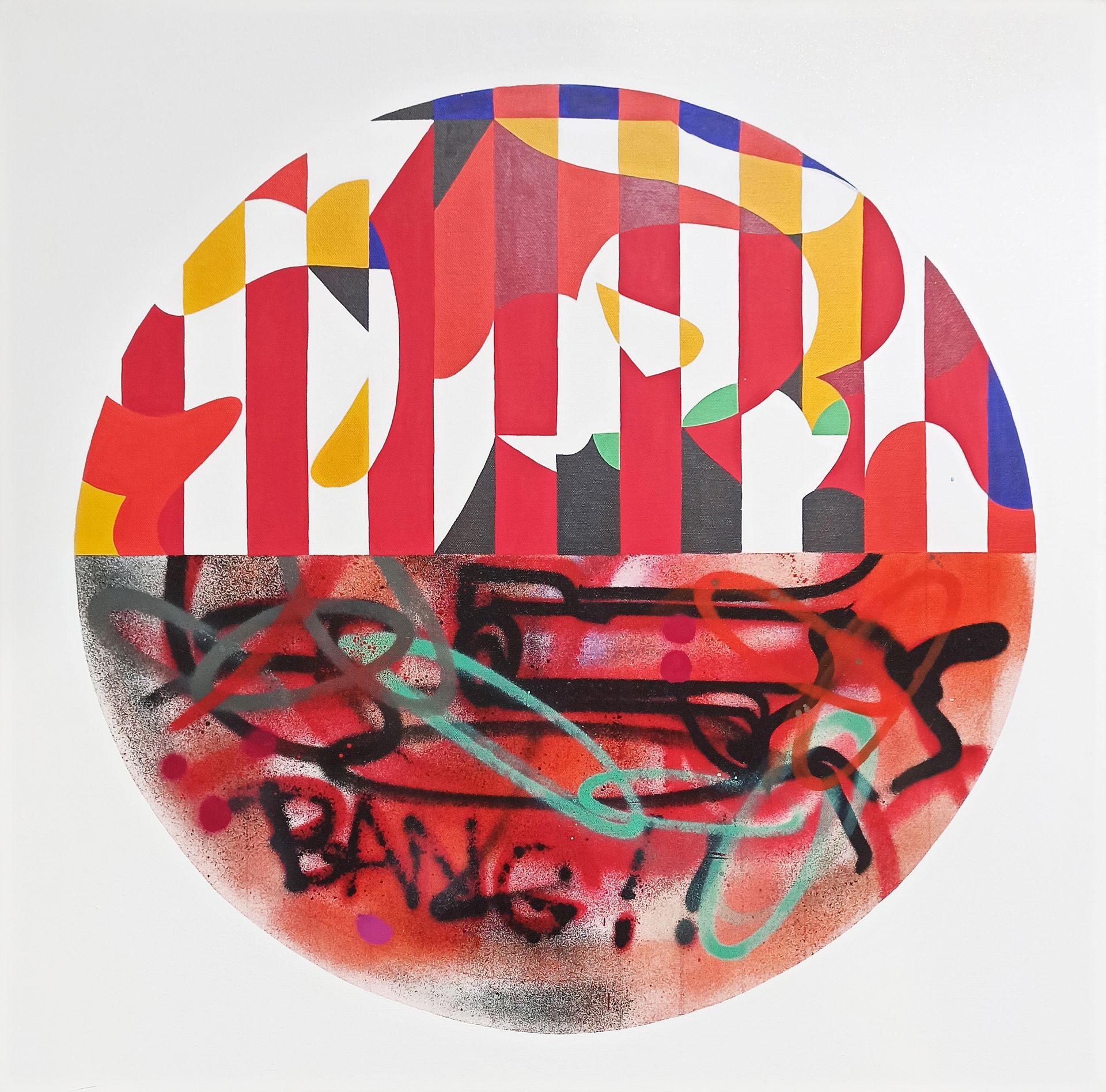 Null JAY ONE (1967)

Underground, 2008

Aerosol and acrylic on canvas

Signed an&hellip;