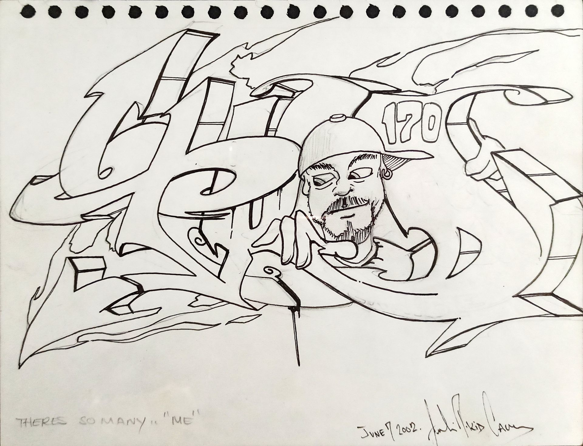 Null T-KID170 (1961)

Theres so many "me

Ink drawing on paper

Signed and dated&hellip;