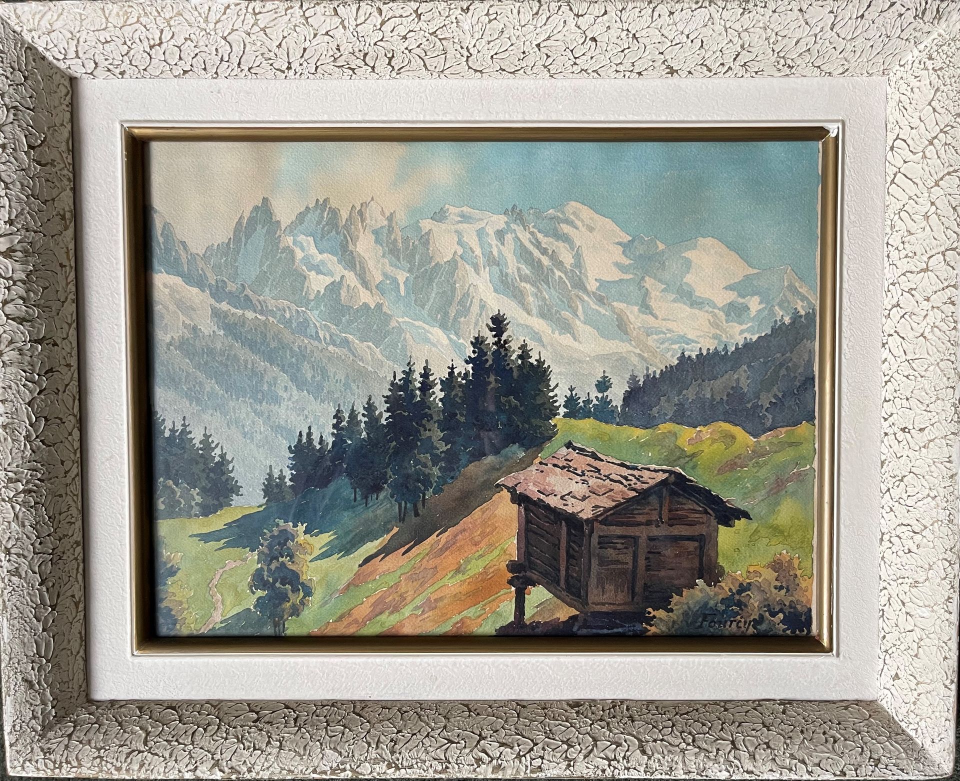 Null Jacques FOURCY (1906-1990)

Der Mont-Blanc und die Nadeln von Chamonix.

Si&hellip;