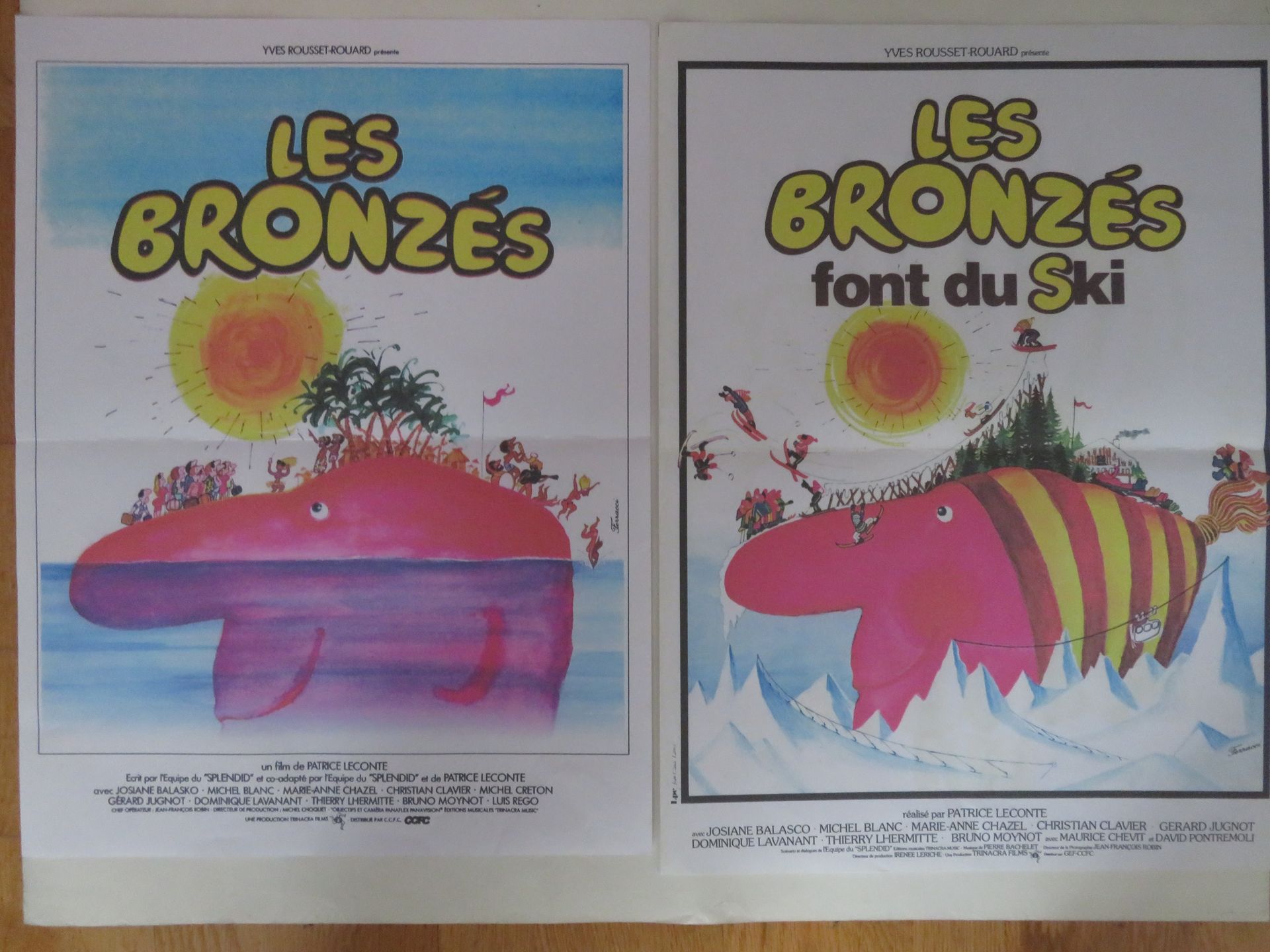 Null "LES BRONZES" (1978) e "LES BRONZES FONT DU SKI" (1979) Film di Patrice LEC&hellip;