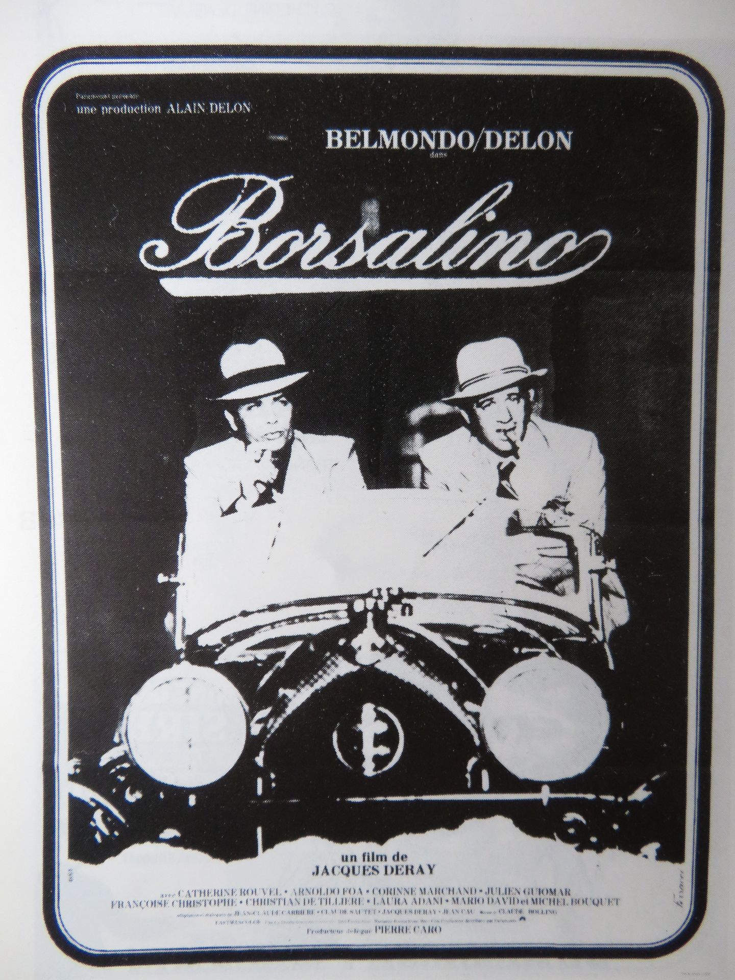 Null "BORSALINO" (1970) by Jacques DERAY with Jean Paul Belmondo and Alain Delon&hellip;