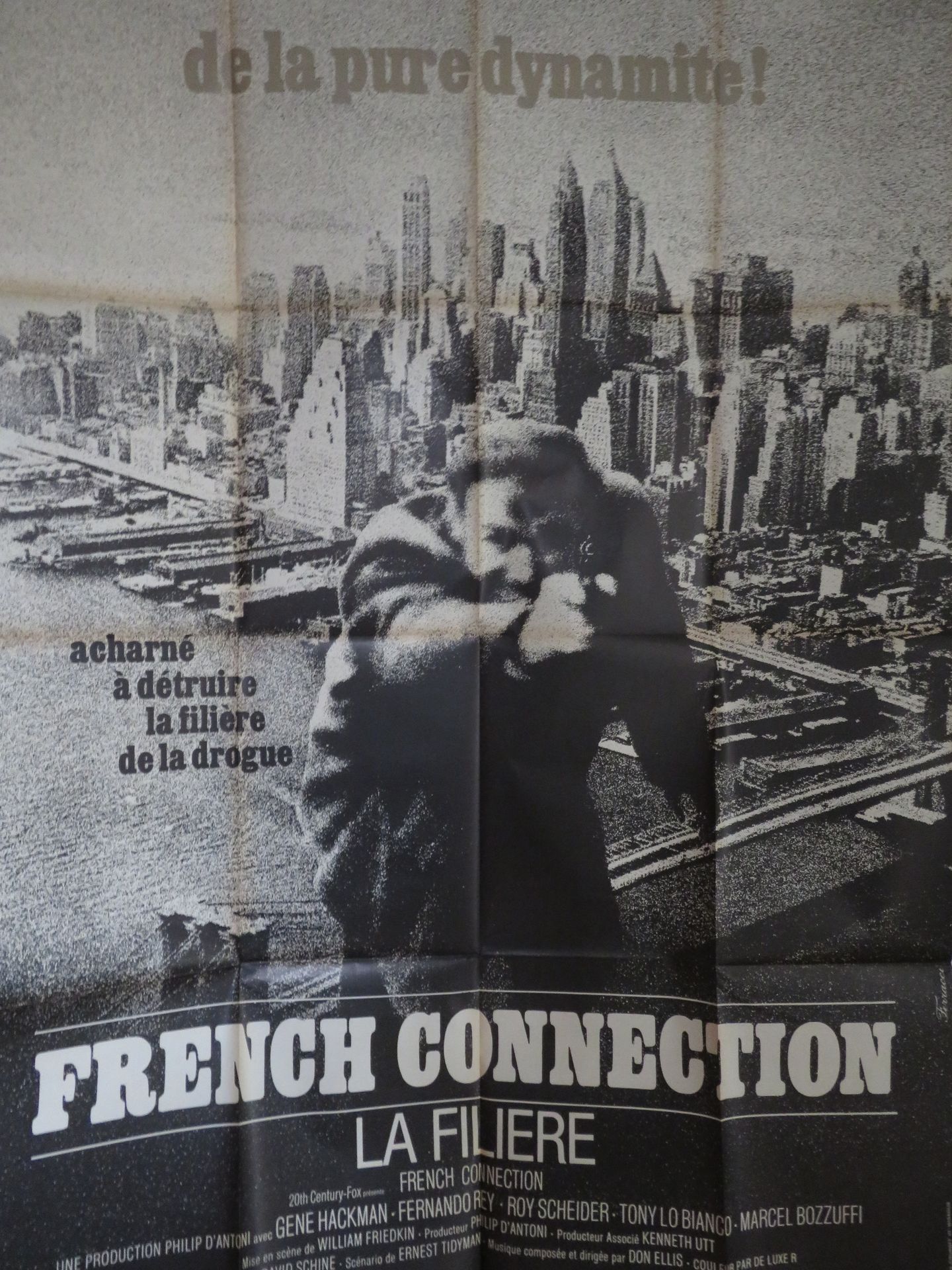 Null «FRENCH CONNECTION » (1971) de William FRIEDKIN avec Gene Hackman, Roy Sche&hellip;