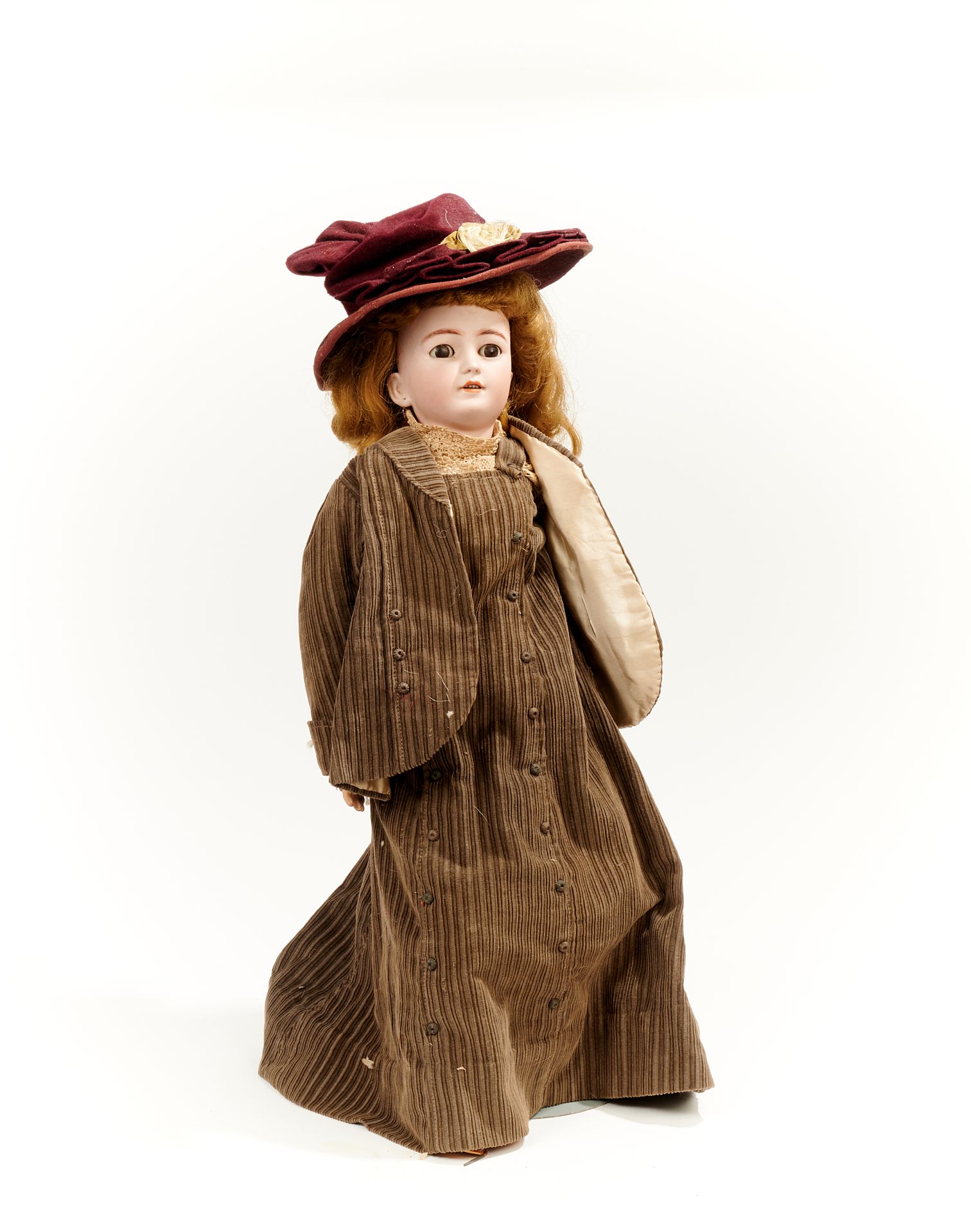 Null German doll, 1930s, with bisque head, open mouth, marked "1159 SIMON HALBIG&hellip;