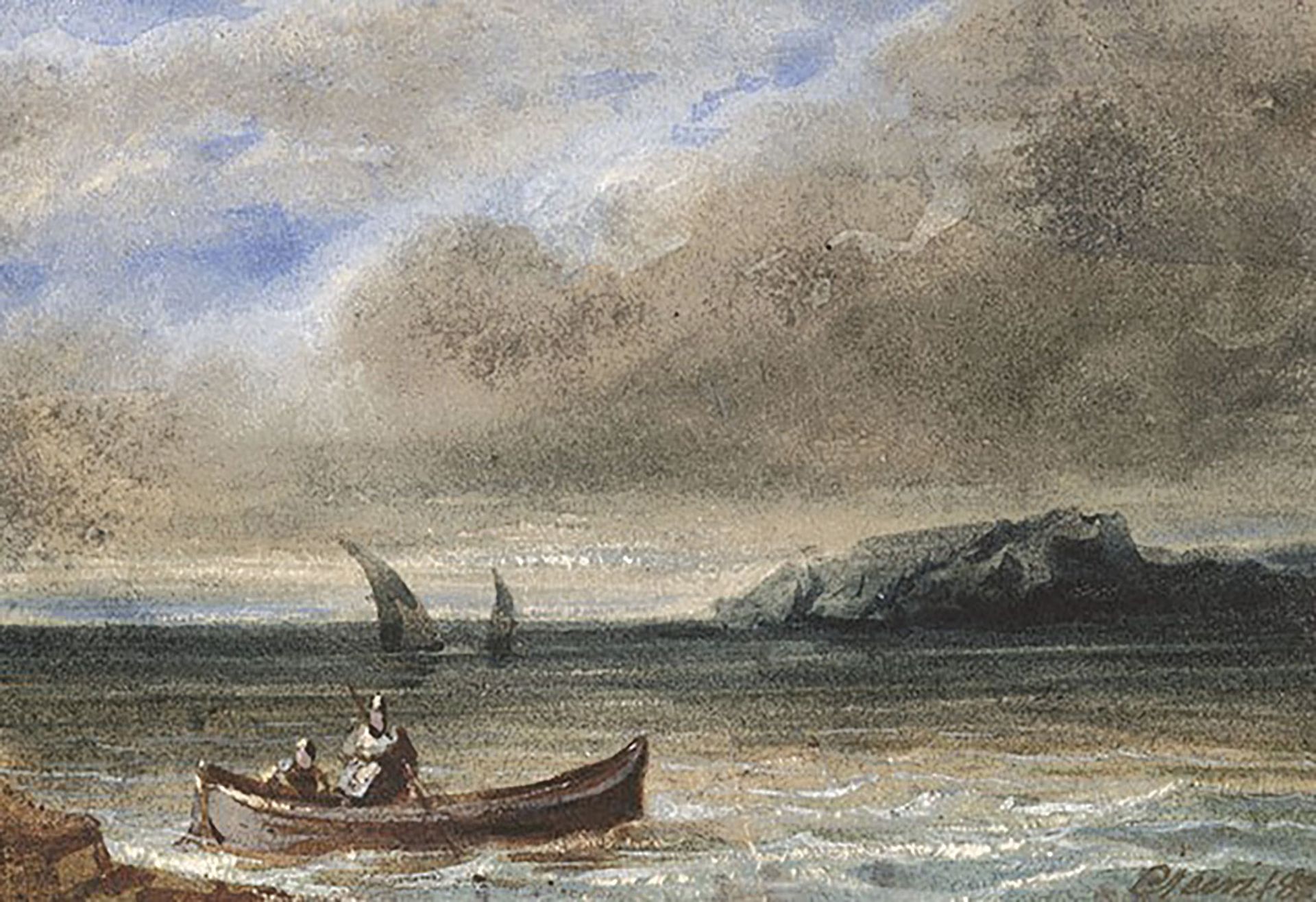 Null Eugène CICÉRI (1813-1890)
Marine, 1837
Aquarelle sur papier, signée et daté&hellip;