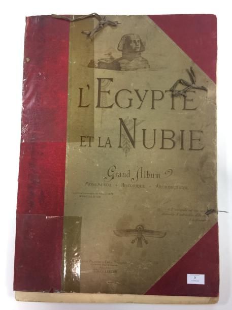 Null Grand volume monumental L’Egypte et la Nubie