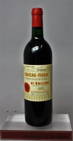 Null 1 bouteille CHÂTEAU FIGEAC - 1er GcC St. Emilion. 1995.